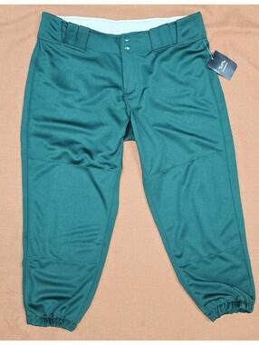 Boombah Womens Hypertech Fastpitch Softball Solid Pants Green Size 36 NEW